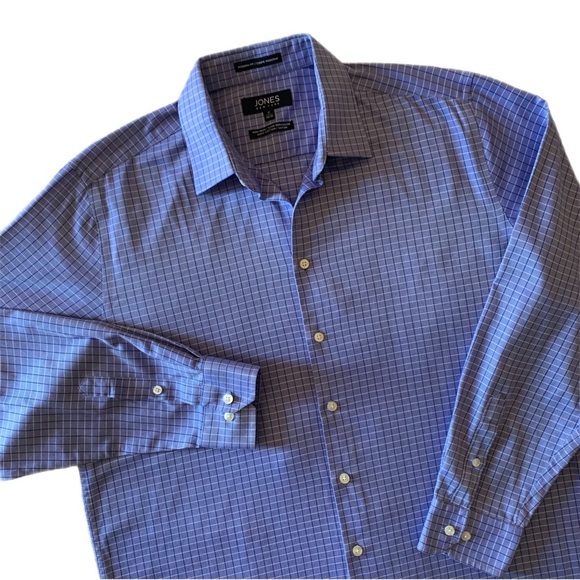 Jones New York Other - Men’s JONES NEW YORK Modern Fit Non-Iron 100% Cotton Long Sleeve Button Down